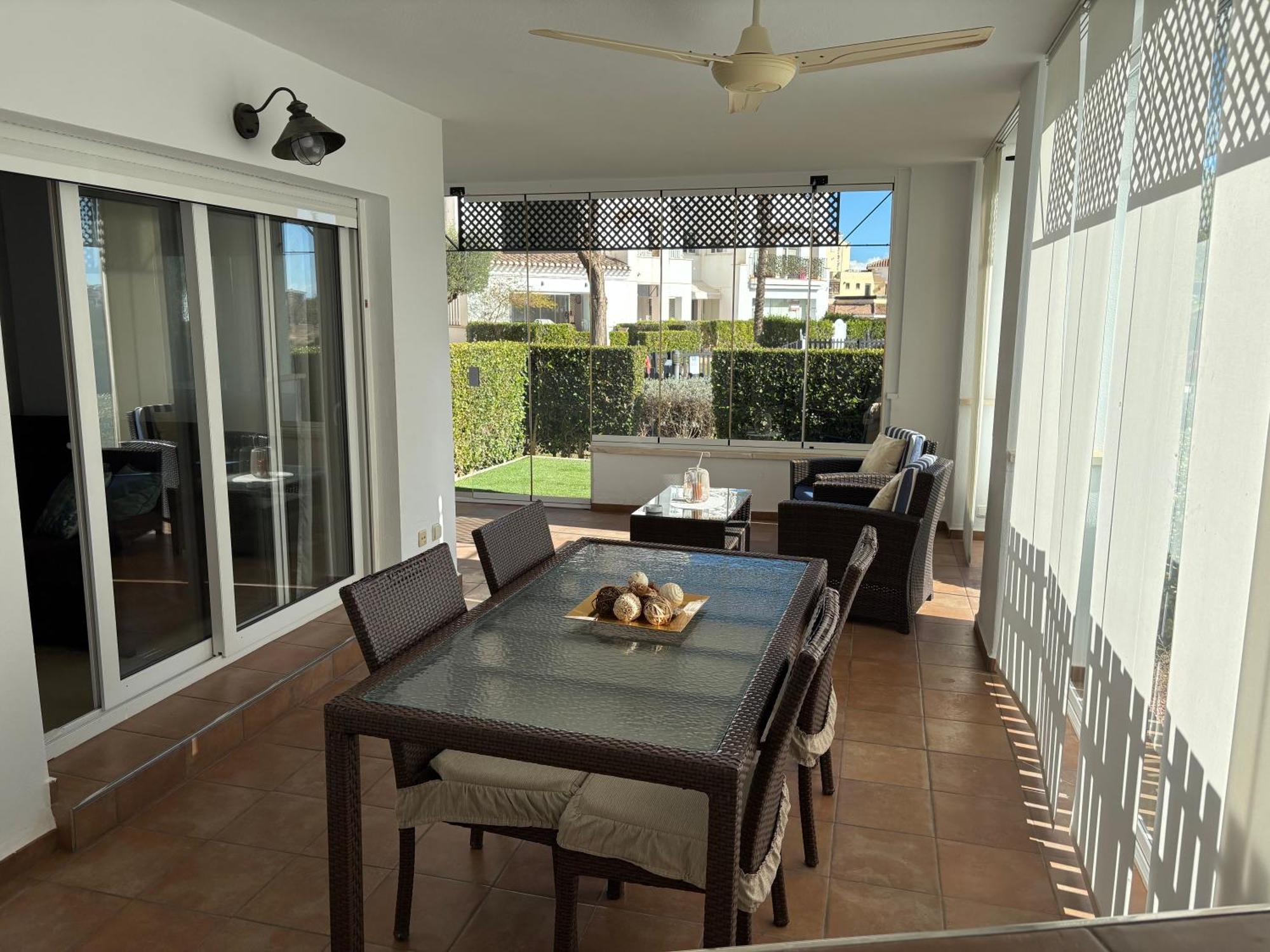 Apartamento De Lujo En Planta Baja Con Piscina En La Torre Golf Resort Рольдан Экстерьер фото