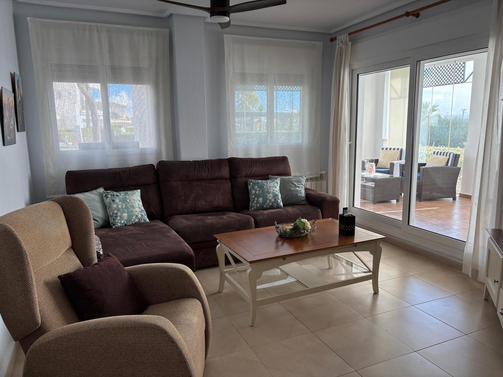 Apartamento De Lujo En Planta Baja Con Piscina En La Torre Golf Resort Рольдан Экстерьер фото
